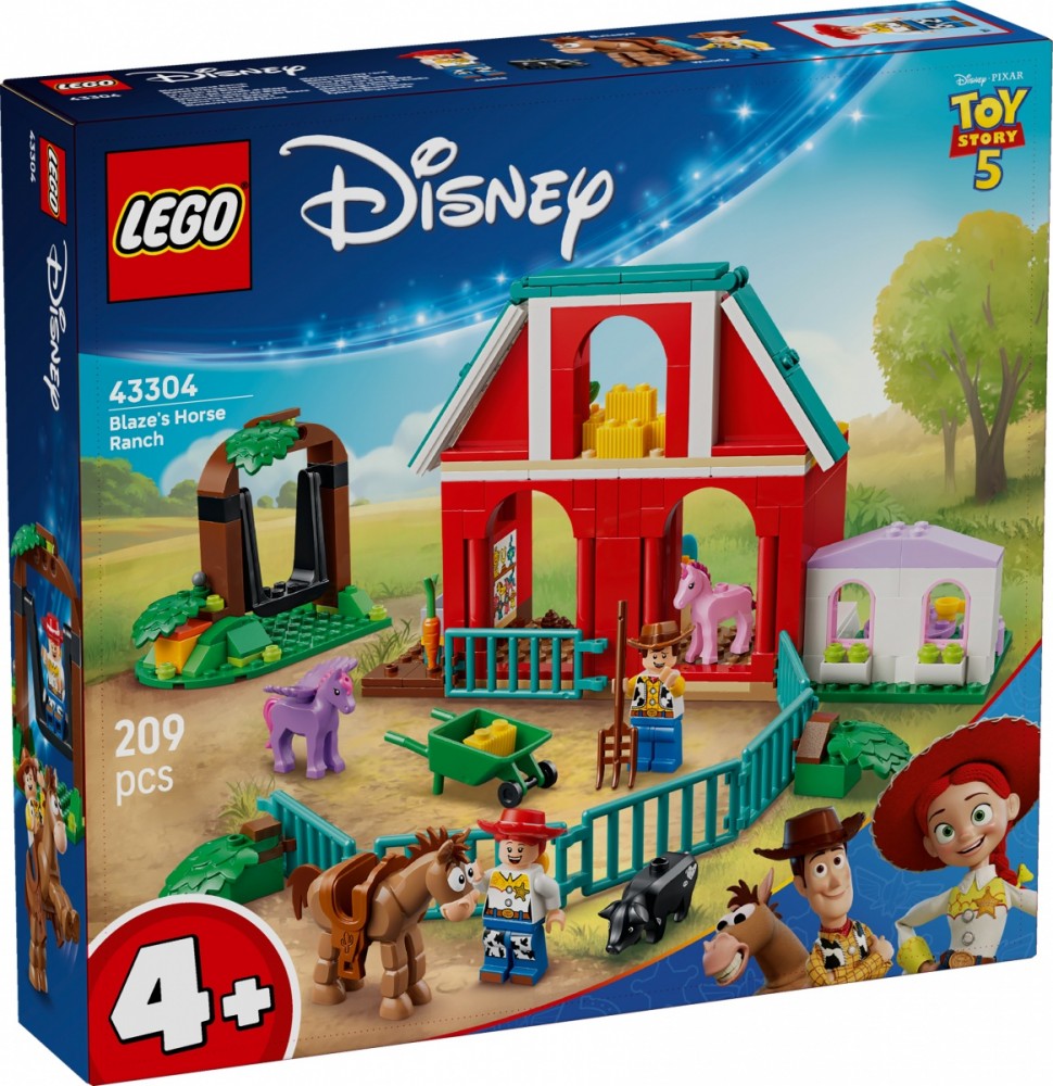 Klocki disney 43304 toy story farma koni