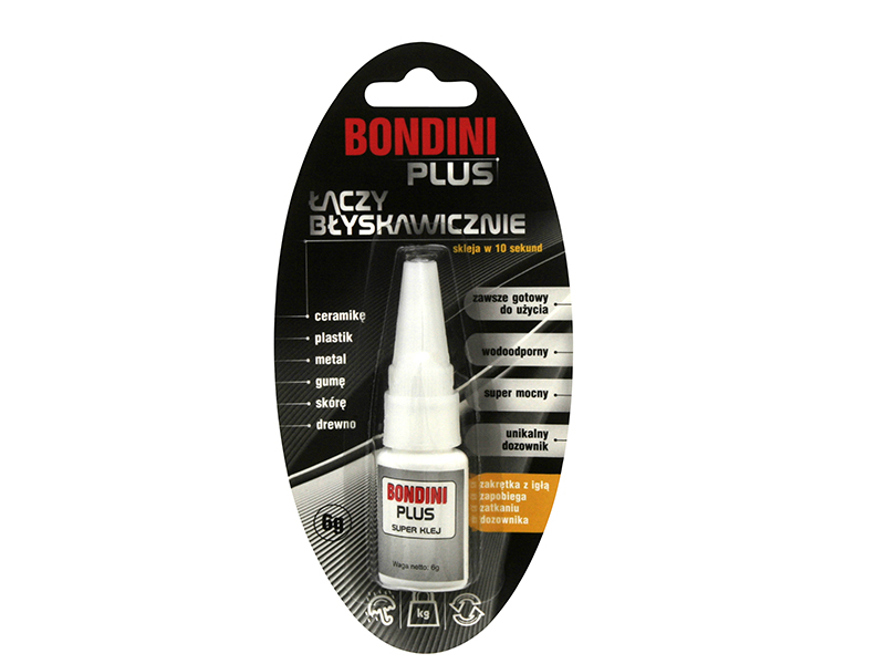 9716#                Klej super bondini plus 6g